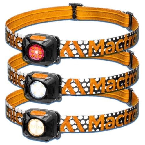 Ліхтар Mactronic Rebel (400 Lm) Cool/Warm White/Red LED Recharg Type-C (AHL0061UC) (DAS303688)