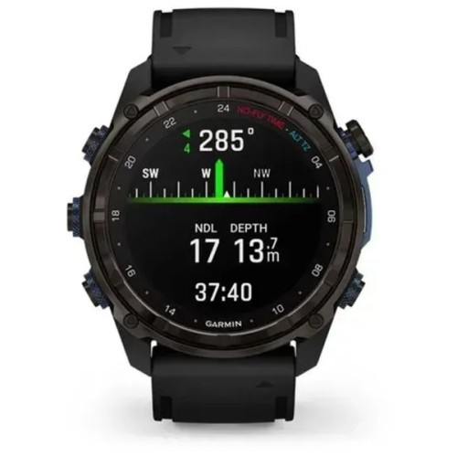 Смарт-годинник Garmin Descent Mk3i 51mm Cbn Gry DLC Ti/Blk Dive Cmptr, EURC,EMEA,GPS смарт- годинник (010-02752-16)
