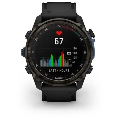 Смарт-годинник Garmin Descent Mk3i 51mm Cbn Gry DLC Ti/Blk Dive Cmptr, EURC,EMEA,GPS смарт- годинник (010-02752-16)