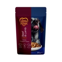 Вологий корм для собак Lovely Hunter Adult Beef & Lamb 85 г (LHU47942)