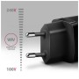 Зарядний пристрій AXAGON 1xUSB + 2xUSB-C 65W QC4+ PD3.0 PPS black (ACU-DPQ65)