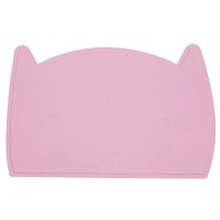 Набір дитячого посуду FreeON Kitty силіконовий килимок для годування, pink (46385)