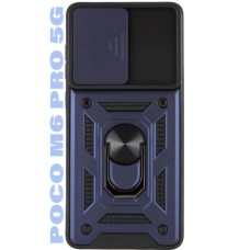 Чохол до мобільного телефона BeCover Military Poco M6 Pro 4G Blue (710938)