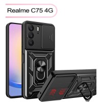 Чохол до мобільного телефона BeCover Military Realme C75 4G Black (713539)