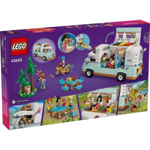 Конструктор LEGO Friends Пригоди на фургоні дружби (42663)