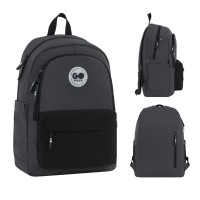 Рюкзак шкільний GoPack Education Teens 141L чорний, сірий (GO26-141L-4)