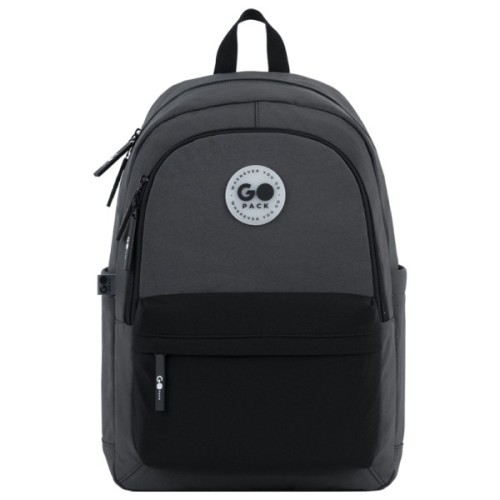 Рюкзак шкільний GoPack Education Teens 141L чорний, сірий (GO26-141L-4)