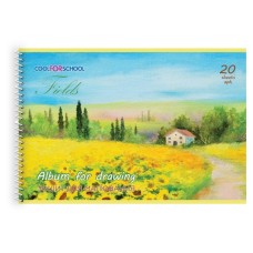 Альбом для малювання Cool For School на пружині, 20 аркушів Seasons (CF60903-04)