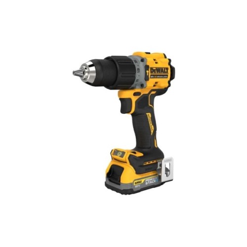 Шуруповерт DeWALT XR Li-Ion PowerStack 90 Нм, 18V 1x1.7Ah, кейс TSTAK (DCD805E1T)