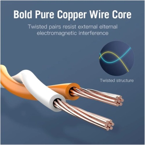 Патч-корд 10м, S/FTP cat 7 RJ-45 black Vention (ICDBL)