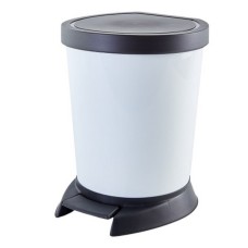 Контейнер для сміття Алеана З педаллю Білий 10 л (алн 124065/білий)