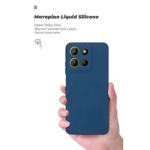 Чохол до мобільного телефона Armorstandart Icon Motorola G17 4G / G17 Power 4G Camera cover Dark Blue (ARM91307)