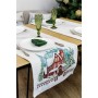 Доріжка на стіл Прованс гобеленова з велюром Святковий дім 35х100 см (4823093450325)