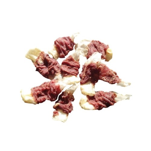 Ласощі для собак Lucky Star в'ялене м'ясо качки з кролячим вухом 65 г (4820281500749)