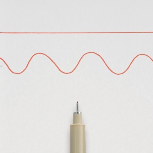 Лайнер Sakura Pigma Micron (0.2) 0,3 мм Червоний (084511318403)