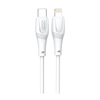 Дата кабель USB-C to Lightning 1.0m 27W High Elastic Zeus XO (NBQ239A_White)