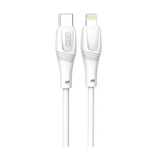Дата кабель USB-C to Lightning 1.0m 27W High Elastic Zeus XO (NBQ239A_White)