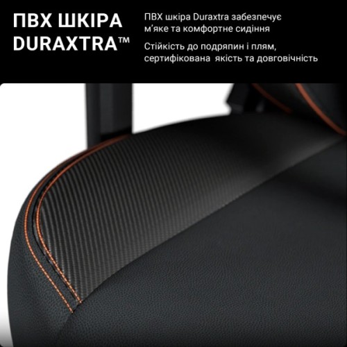 Крісло ігрове Anda Seat Kaiser 3 Fabric Size XL Dark Gray (AD12YDC-XL-01-GB-CF)
