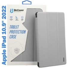 Чохол до планшета BeCover Tri Fold Soft TPU mount Apple Pencil Apple iPad 10.9" 2022/24/11" 2025 Gray (708461)