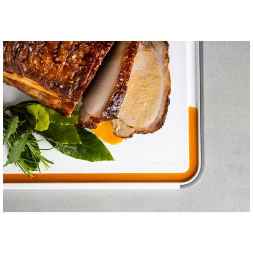 Дошка для нарізання KitchenAid Universal, двостороння, 20,3 х 25,3 х 1 (KEG701NOSMGA)