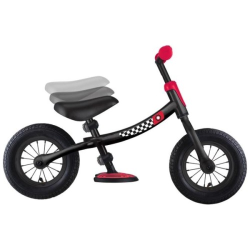 Біговел Globber Go Bike Air (самокат) , чорно-червоний (615-120)
