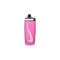Пляшка для води Nike Refuel Bottle 18 OZ рожевий, чорний, білий 532 мл N.100.7665.634.18 (887791745378)