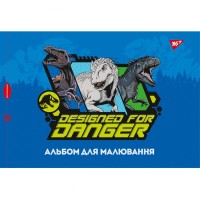 Альбом для малювання Yes А4 20 скоба, з перфорацією для хлопців (130561)