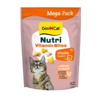 Вітаміни для котів GimCat Nutri Vitamin Bites мультивітаміни з куркою 425 г (4002064419688)