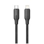 Дата кабель USB-C to Lightning 2.0m PD30W TPE embossed black ColorWay (CW-CBPDCL102-BK)