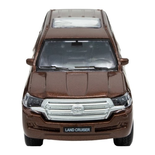 Масштабна модель автомобіля TechnoDrive Toyota Land Cruiser коричневий (KM250420)