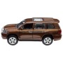 Масштабна модель автомобіля TechnoDrive Toyota Land Cruiser коричневий (KM250420)