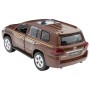 Масштабна модель автомобіля TechnoDrive Toyota Land Cruiser коричневий (KM250420)