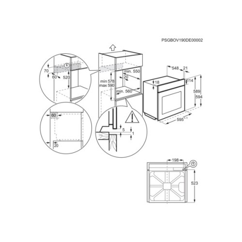 Духова шафа Electrolux LOD7P87Z
