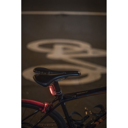 Задня велофара Knog Plus Rear 20 Lumens Translucent (12143)