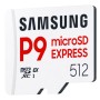 Карта пам'яті Samsung 512GB microSDXC class 10 UHS-I U3 V30 P9 Express (MB-MK512T/WW)