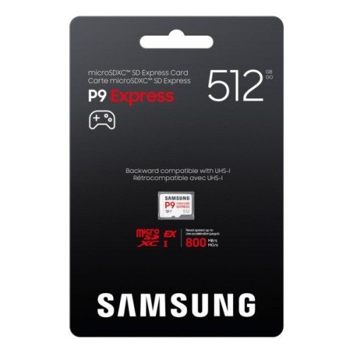 Карта пам'яті Samsung 512GB microSDXC class 10 UHS-I U3 V30 P9 Express (MB-MK512T/WW)