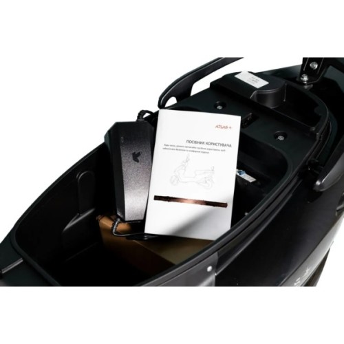 Електроскутер Atlas Falcon Box 2000W Lithium Grey (3195)