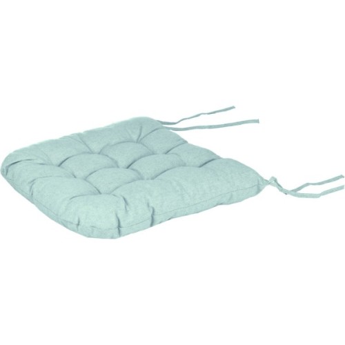 Подушка на стілець Ardesto Oliver, 40х40 см, 100% бавовна, нап-ч: 50% холоф, 50% пп, бірюза (ART02OT)