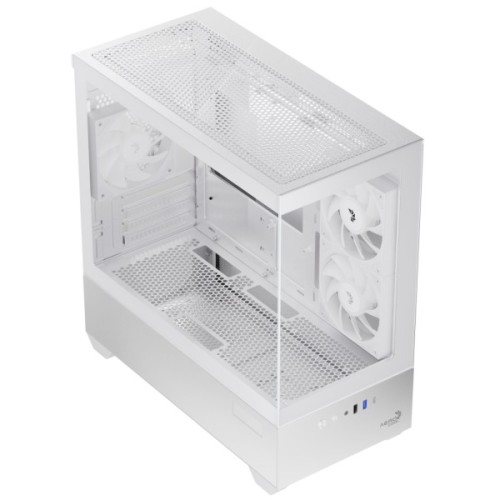 Корпус для ПК AeroCool P300D Digi-G-WT-v1 White (ACCS-PN05033.21)