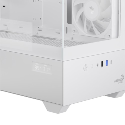 Корпус для ПК AeroCool P300D Digi-G-WT-v1 White (ACCS-PN05033.21)