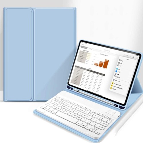 Чохол до планшета BeCover with keyboard Apple iPad Pro 11" M4 2024 Light Blue (713000)