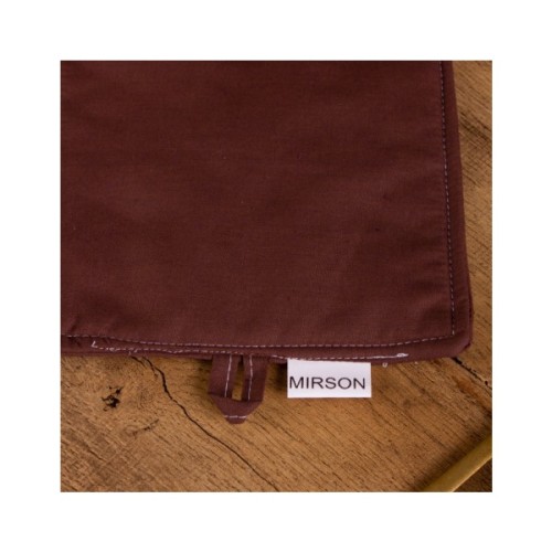 Кухонна прихватка MirSon рогожа/напівпанама №205 - Chocolate (2200006753971)