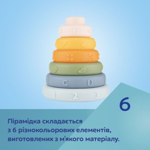 Розвиваюча іграшка Canpol пірамідка тактильна (79/103)