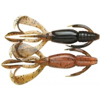 Силікон рибальський Keitech Crazy Flapper 4.4" 438 Green Pumpkin Fire (1551.04.45)