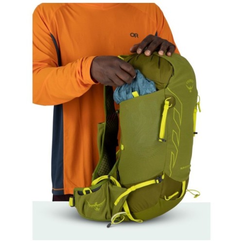 Рюкзак туристичний Osprey Talon Velocity 20 matcha green/lemongrass - S/M - зелений (009.3548)