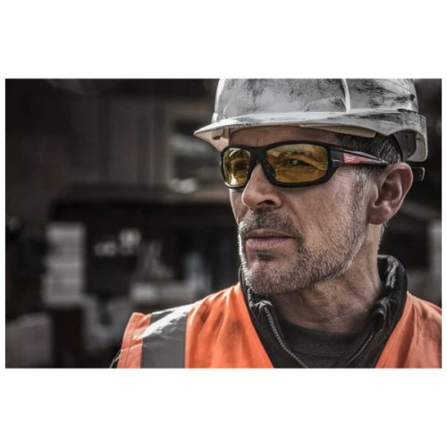 Захисні окуляри Milwaukee Performance, жовті (4932478928)