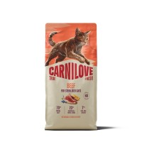Сухий корм для кішок Carnilove True Fresh Beef Sterilised 6 кг (8595602582181)