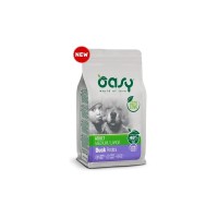 Сухий корм для собак OASY DOG Monoprotein ADULT Medium/Large качка 2.5 кг (8054329511268)