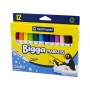 Фломастери Centropen Bigga, 12 шт (7650/12)