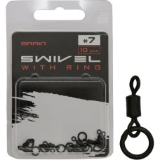 Вертлюг Brain Swivel With Ring No.7 (10 шт/уп) SGCA-8013-7 (1858.24.76)